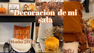 DECORACION OTOÑO SALA 2023🍂 // IDEAS PARA DECORAR OTOÑO 🍁#otoño2023 #harvest #fall2023