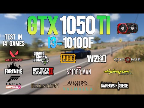 GTX 1050Ti : Test in 14 Games in 2023 ft i3 10100F - GTX 1050 Ti