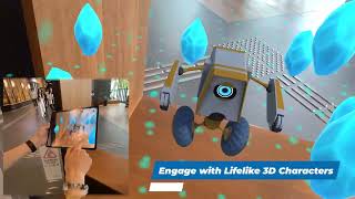 Mass Modules: AR Lifelike 3D Character Engagement Wealth