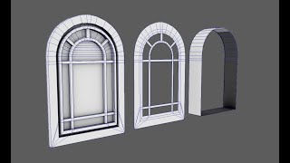 Autodesk Maya 2020 Architectural Composition Beginner tutorial 5: Semi round window Net Worth
