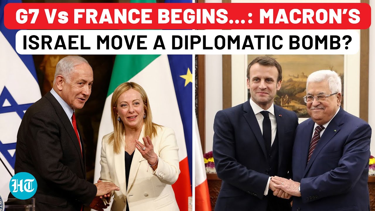 Macron’s Israel Move Divides G7, Starmer Wobbles as Meloni Lists Unexpected Condition For Palestine