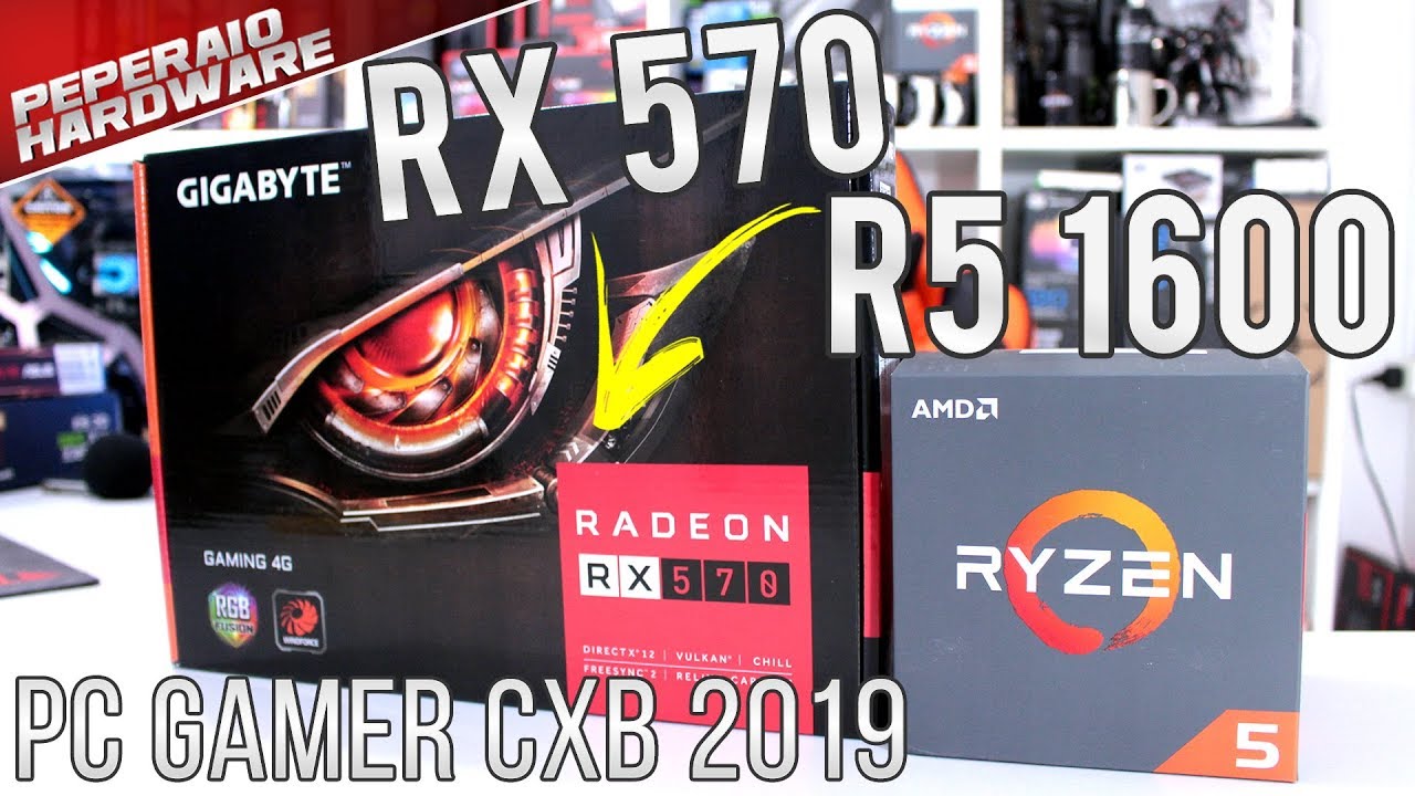 Excellent value-for-money gaming PC 2019 - R5 1600 / RX 570 4GB