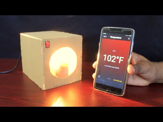 How to Make a Room Heater at Home - DIY Mini Room Heater - YouTube