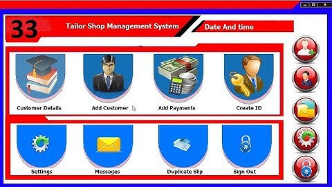33  how to make a tailor shop management system add payments page code in java netbeans