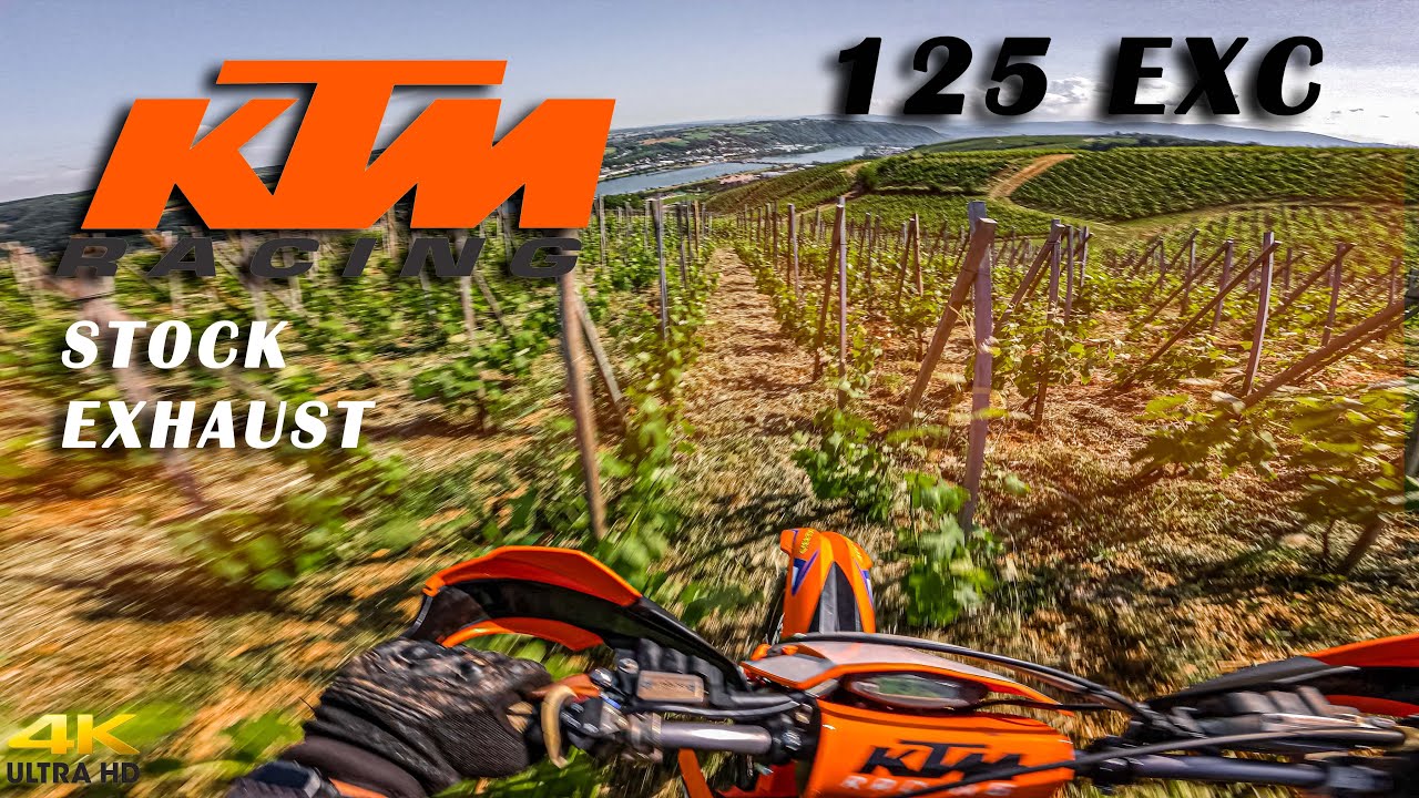 KTM 125 EXC | SOUND | 4K