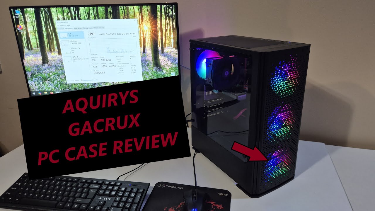 I Reviewed the Best PC Case Aquirys Gacrux