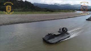 Hovercraft de la Marina de Guerra del Peru presente en  (VRAEM) Prueba de Fuego