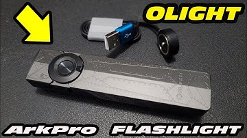 NEW Olight ArkPro FLASHLIGHT REVIEW - ULTIMATE SLIM EDC ?????