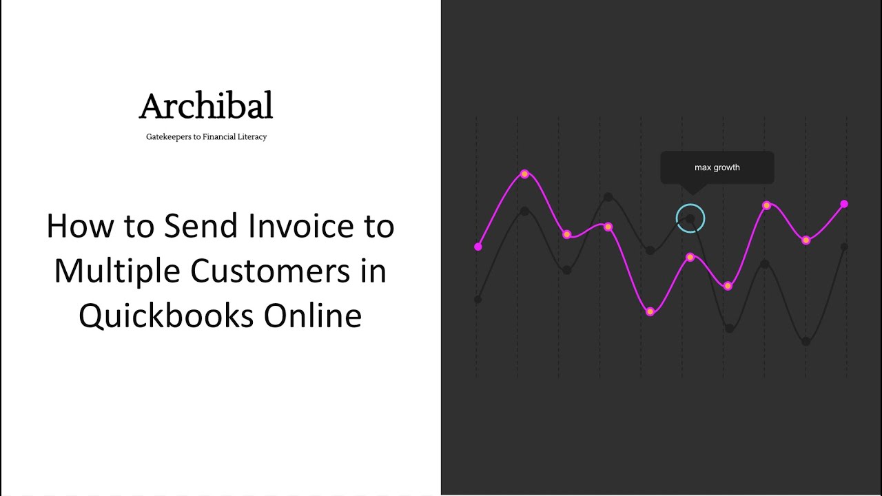 How to Send Invoice to Multiple Customers in Quickbooks Online - YouTube