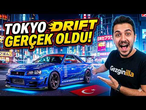 TOKYO DRIFT GERÇEK OLDU! 🏎️ Japonya’da Hızlı ve Öfkeli Deneyimi | Tokyo'da Neler Yapılır? #japonya