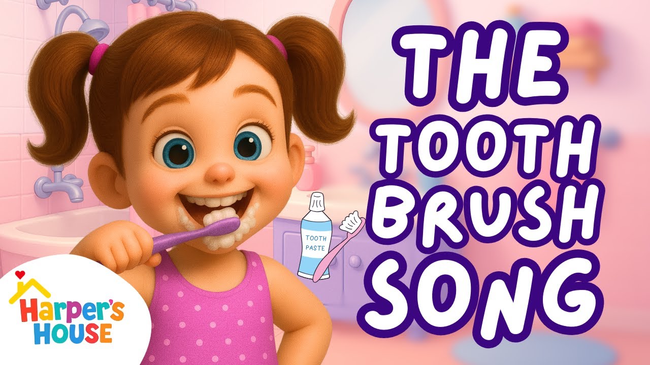 Brush Your Teeth Song - Kids Song - Learn The Brush Your Teeth Routine ...