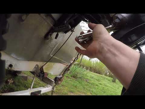 Mercury 1970's lower unit install