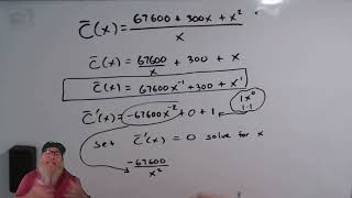 Optimization (minimizing)