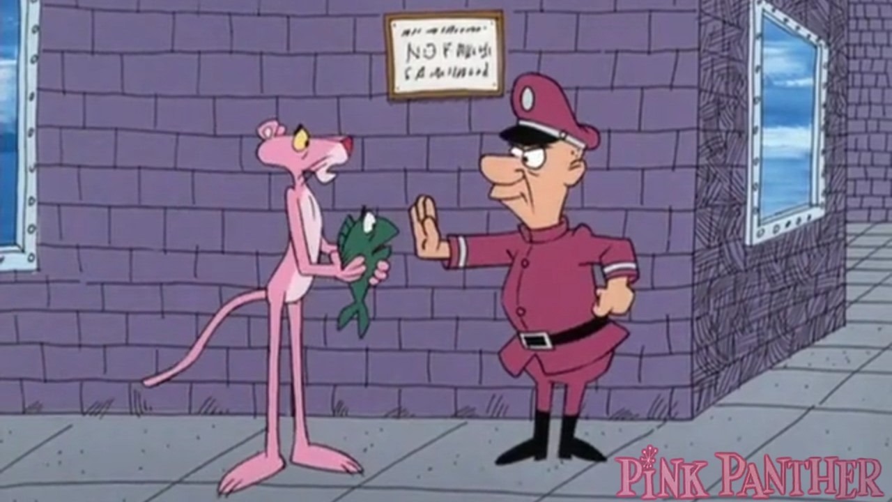 Salmon Pink 1975 Pink Panther Cartoon Short Film | Directed by Gerry Chiniquy | Animation Review