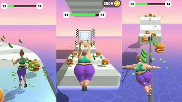 FAT 2 FIT Game All levels Gameplay Walkthrough New Level 12-13
