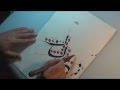 تشريح حرف الراء خط الثلث الخطاط مثنى العبيدي