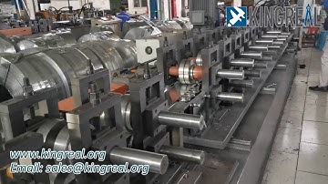 KINGREAL Drywall studs and tracks roll forming machine - Flexible width 48-150mm