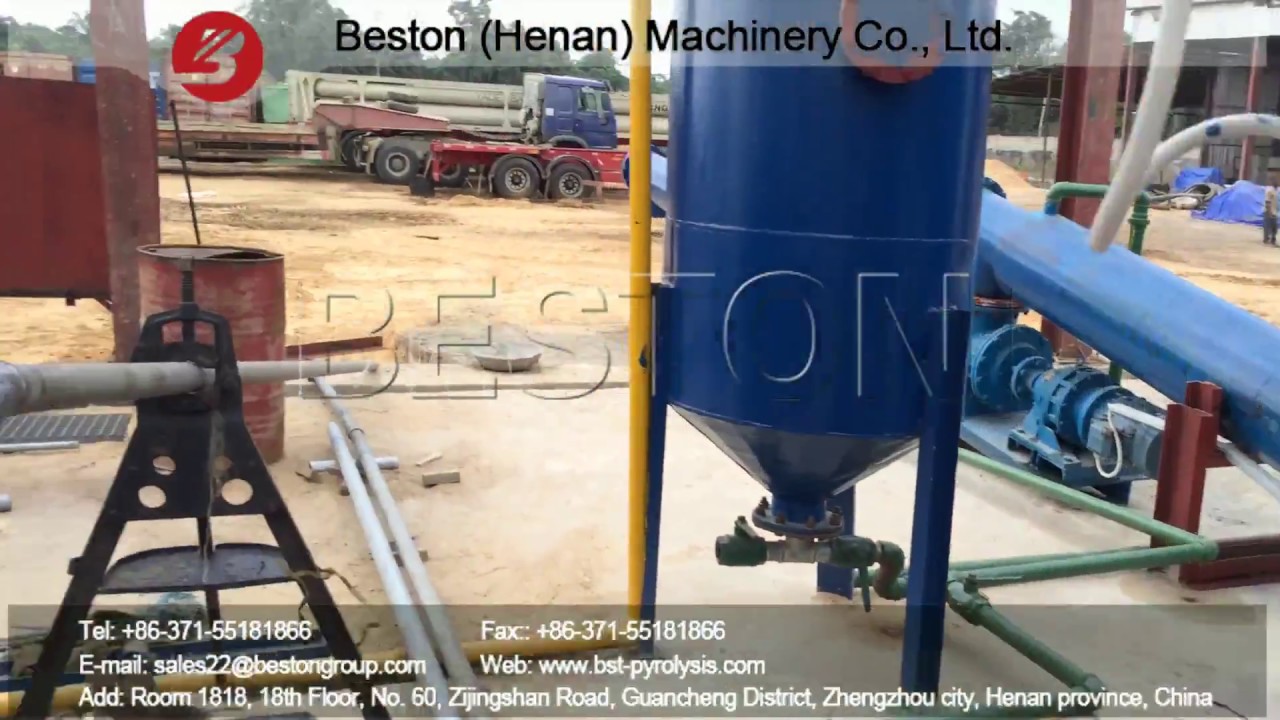 Crude Oil Sludge Pyrolysis Recycling Plant in Nigeria - Beston