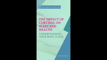 IGT and Sleep Part II: The Impact of Cortisol on Sleep and Health: Understanding Your Body Clock