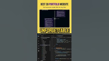 Build a Stunning 3D Portfolio Website | React.js + Three.js | Full Showcase & Features