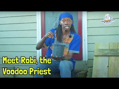 A Day in the Life of New Orleans Voodoo Priest Robi