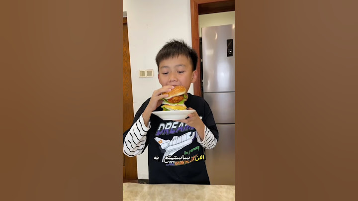 شاهدوا صنعت برجر ضخم جدا 🍔😱#shorts