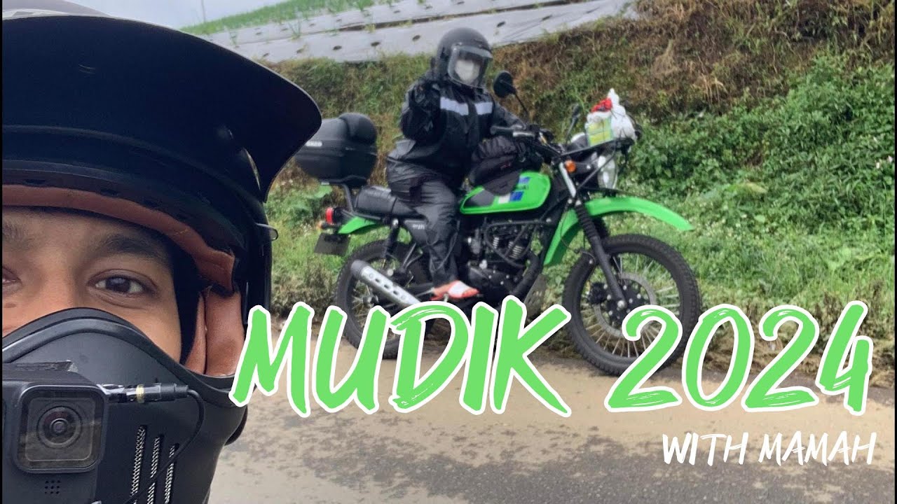 MUDIK CIREBON - WONOSOBO VIA GUCI with Mamah | Kawasaki W175 TR