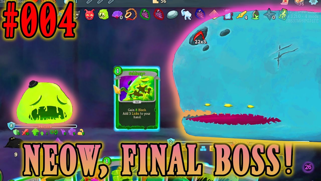 Neow, Final Boss! Downfall Mod! Slay the Spire Mod Showcase 004 HD 2021 YouTube