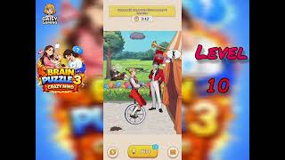 Brain Puzzle 3 Crazy Mind Circus Audition level 10  Walkthrough