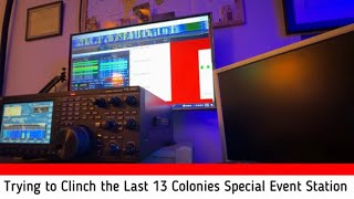 Trying to Clinch the Last 13 Colonies Special Event Station #hamradio #13colonies #ft8 #GB13COL