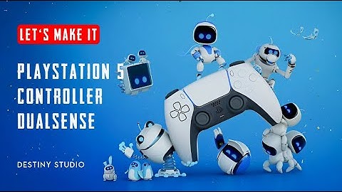 Let Make It PlayStation 5 Dual Sense Edge Controller  in 3ds MAX  | #3dsmax #modeling #playstation