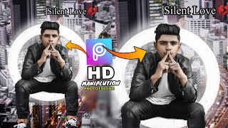 PicsArt HD Ring lite maniplution Silent love photo editing consept screenshot 5