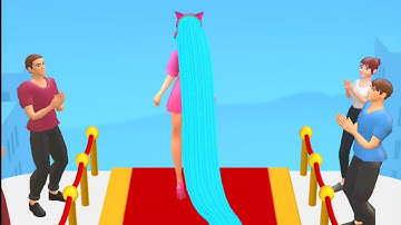 HAIR CHALLENGE game HIGH SCORE - GamePlay All Levels Walkthrough iOS Android New Game - PART 5