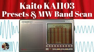 Kaito KA1103 PLL FMステレオラジオ Kaito KA1103 PLL FMステレオラジオ