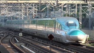 上越新幹線 E5系 東北新幹線開業35周年記念号 上毛高原駅通過4ショット!  Passing of the Tohoku Shinkansen 35th Anniversary Train