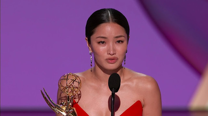 Anna Sawai Accepts the Emmy Award for Lead Actress in a Drama Series   Emmy Awards