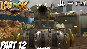 Knack 2 Gameplay Walkthrough Part 12 - The Buried Battlefield & Race Against Time - PS4 Lets Play