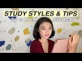 STUDY STYLES & TIPS by a med student | Philippines