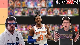 REACTING TO DBG RANKING THE BEST SG IN NBA 2K21 MyTEAM!! (Tier List)