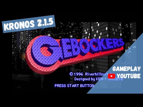 Kronos 2.1.5 - Hyper 3D Taisen Battle - Gebockers (Japan) (Gameplay) (Sega Saturn Emulator)