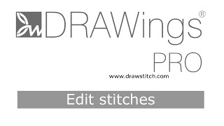 Edit stitches Edit Stitches Tool