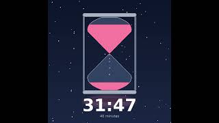 40 Minute Sand Timer