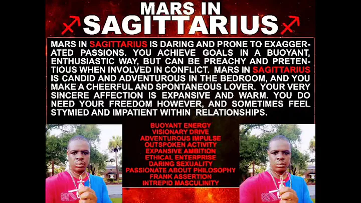 Mars In Sagittarius 🏹♐ Or (Mars In The 9th House).