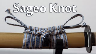 How to tie your Sageo - Step by Step Tutorial - Sageo Storage Knot