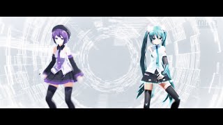 no title　／　唄音ウタ　X　初音ミク　[MMD]