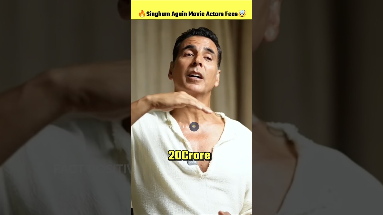 Singham Again Movie Actors Fees Salary | Ajay Devgan | Deepika Padukone | Akshay Kumar | 