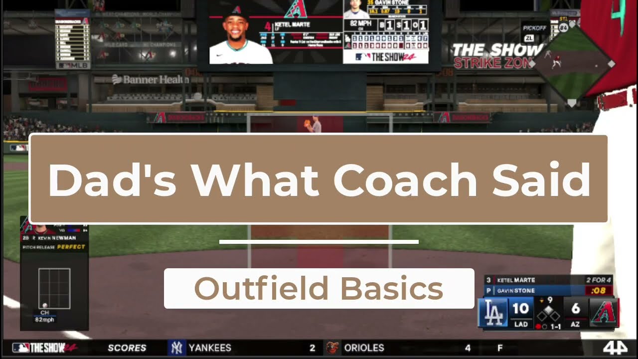 Be Better - Baseball Tutorial - Lesson 6 - Playing Outfield