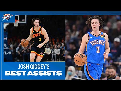 Josh Giddey's Top Assists of the 2023-24 NBA Season So Far | OKC Thunder