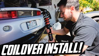 1999 Mitsubishi Eclipse GSX Coilover Install! | Riaction Usa