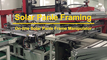 Auto Loading Aluminum frame Manipulator, solar panel making machines, solar module frame Manipulator